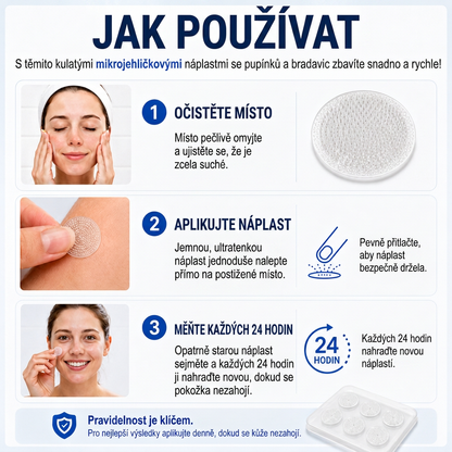 Oficiální přímý prodej | ✨MURWON® 💕 Mikrojehličková náplast pro odstranění kožních nedokonalostí (Pro kožní výrůstky, drobné kožní útvary, bradavice, mateřská znaménka, stařecké skvrny a pigmentové nepravidelnosti.)