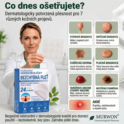 👩‍⚕️💯 Oficiální obchod | MURWON® 🌥️ Mikrojehličková náplast pro odstranění kožních nedokonalostí (Pro kožní výrůstky, drobné kožní útvary, bradavice, mateřská znaménka, stařecké skvrny a pigmentové nepravidelnosti.)💛