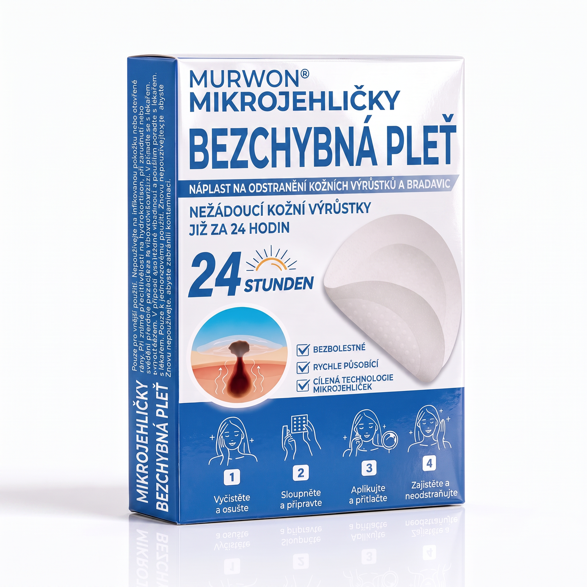 👩‍⚕️💯 Oficiální obchod | MURWON® 🌥️ Mikrojehličková náplast pro odstranění kožních nedokonalostí (Pro kožní výrůstky, drobné kožní útvary, bradavice, mateřská znaménka, stařecké skvrny a pigmentové nepravidelnosti.)💛