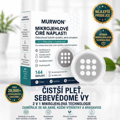 ✅✅ Oficiální obchod | MURWON® 🌥️ Botanická mikrojehličková hydrokoloidní náplast (Na kožní výrůstky, malé kožní útvary, bradavice, mateřská znaménka, věkové skvrny a pigmentové skvrny)❤️