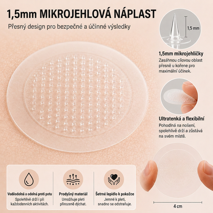 Oficiální přímý prodej | ✨MURWON® 🥦 Mikrojehličková náplast pro odstranění kožních nedokonalostí (Pro kožní výrůstky, drobné kožní útvary, bradavice, mateřská znaménka, stařecké skvrny a pigmentové nepravidelnosti.)
